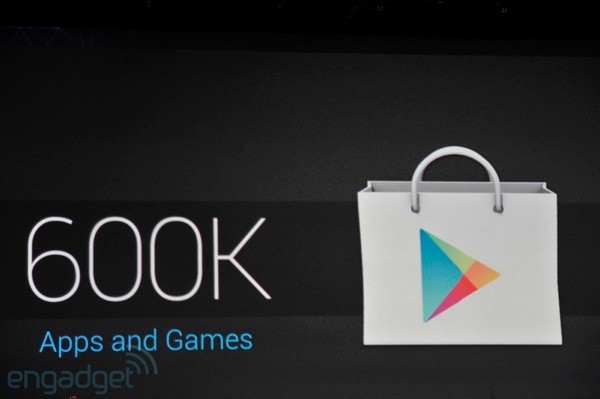 google play store have 600,000 apps and 20 billion downloads