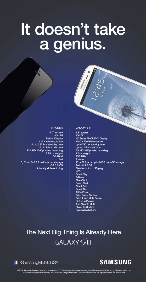 galaxy s iii vs iphone 5