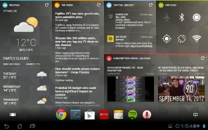 chameleon launcher 1.1 update comes with new widgets