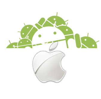android-apple-logo