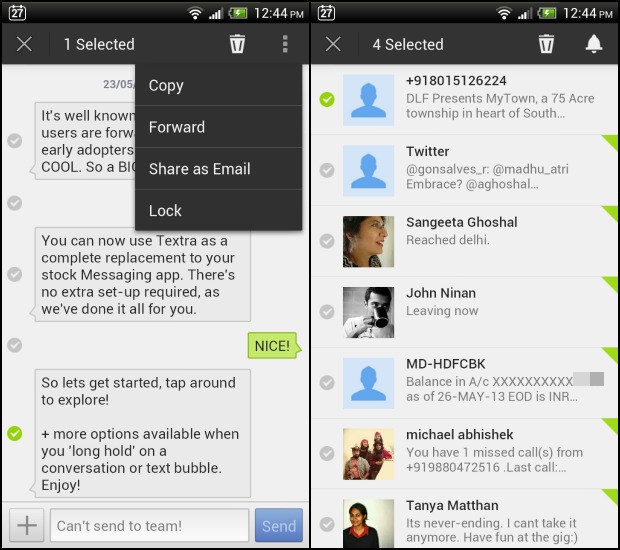 textra sms messaging app 2