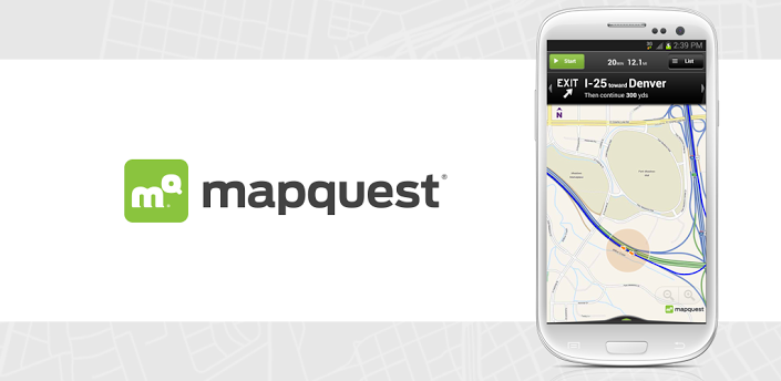mapquest best android play store apps