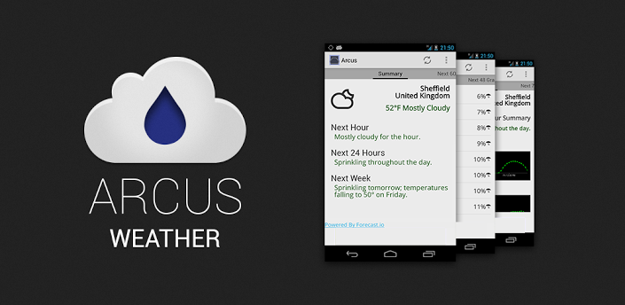 arcus weather app