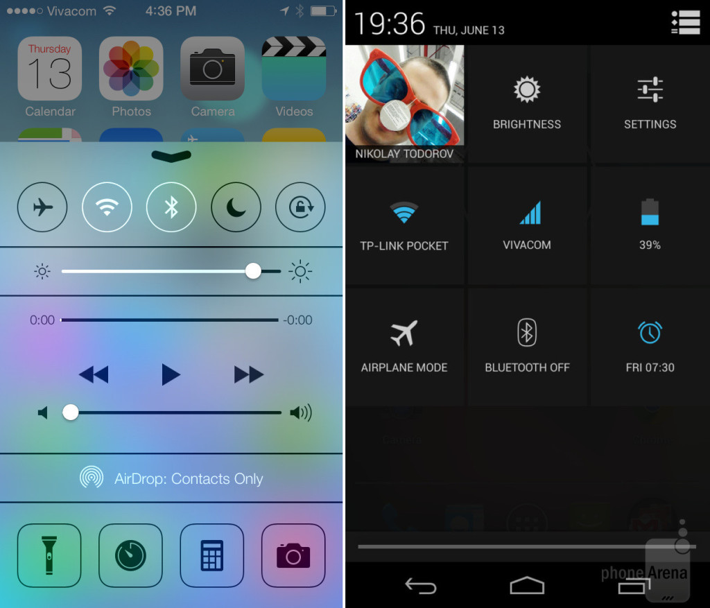 ios7 vs android 42