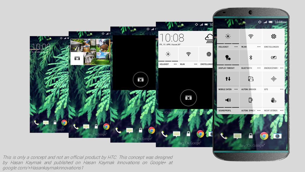 htc one m9 concept by hasan kaymak