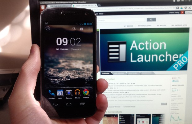 action launcher 2.1 beta
