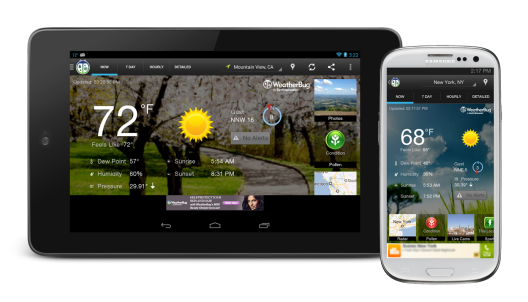 weatherbug for android