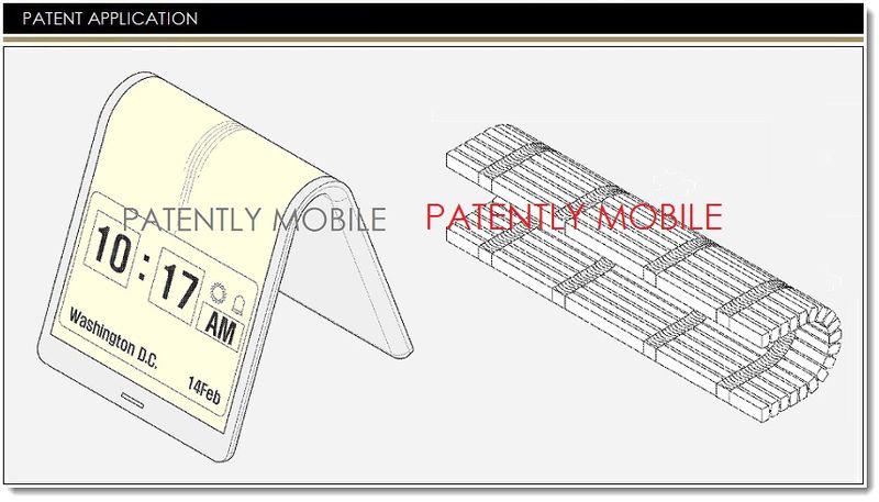 samsung wallet flexible patent