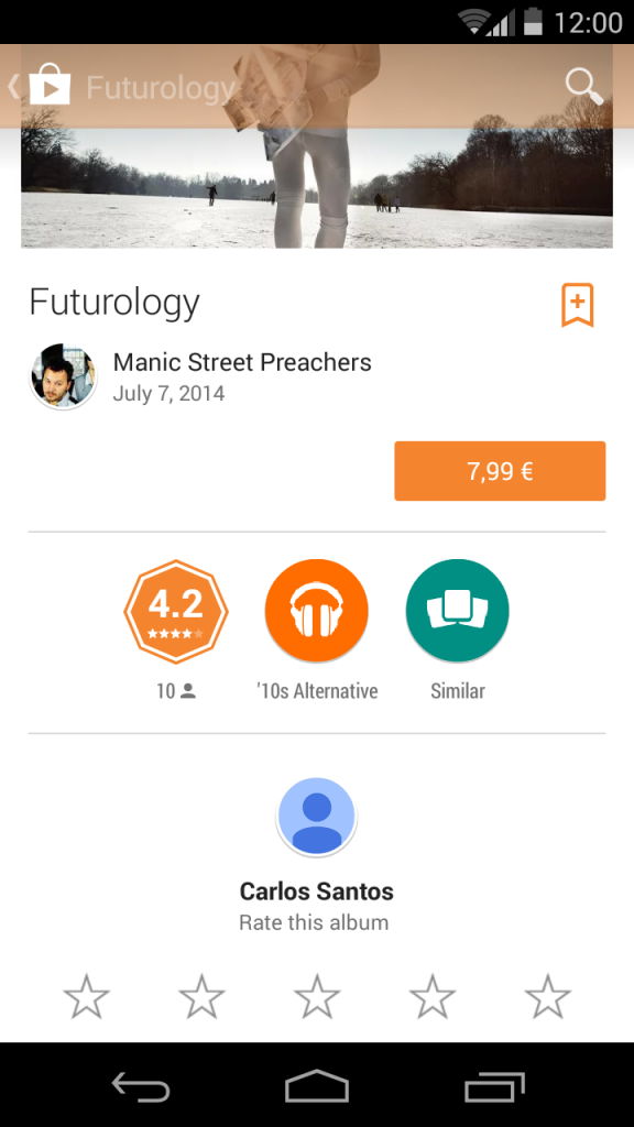 google play redesign