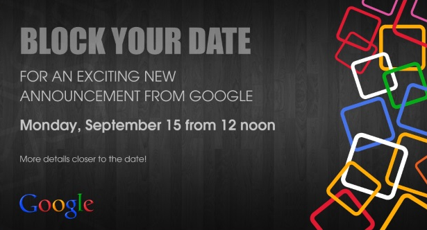 google event india september 15th 2014
