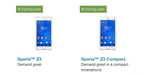 xperia z3 and z3 compact to arrive in us soon
