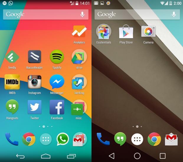 galaxy note 4 and s5 to get android l