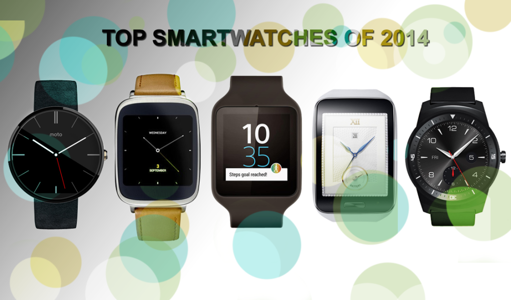 top 5 smartwatches of 2014