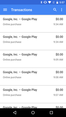 google wallet app updated