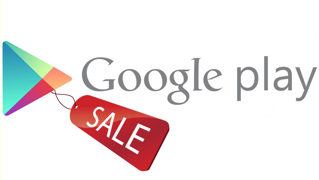 google play sale