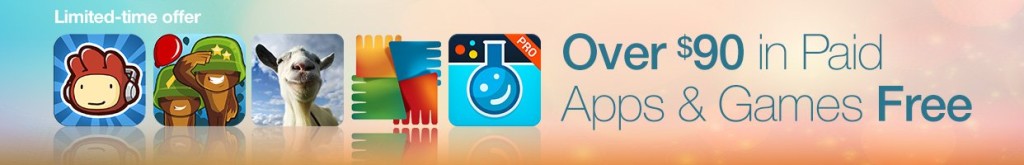amazon $90 free apps