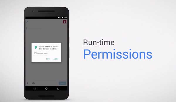 run time app permission in android marshmallow