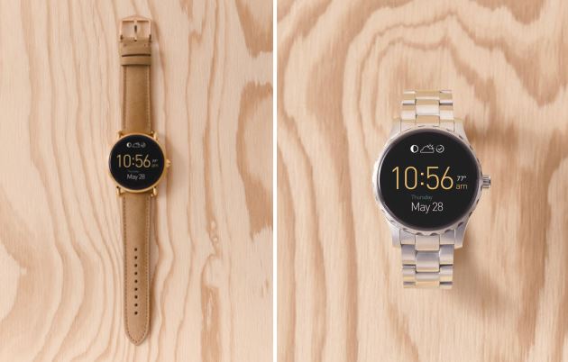 fossil android wear watches