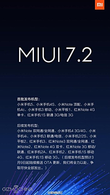 miui 7.2 update china
