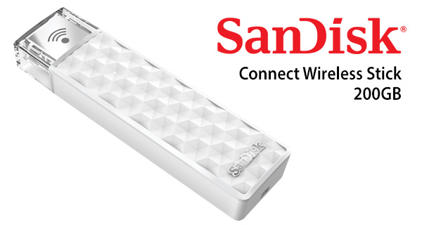 sandisk's 200 gb wireless stick