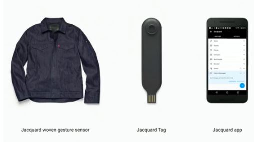 google levis smart denim jacket
