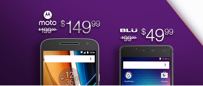 amazon deals on Moto G4 and Blu R1 HD