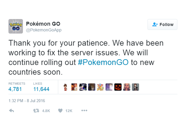 pokemon-go rollout halted