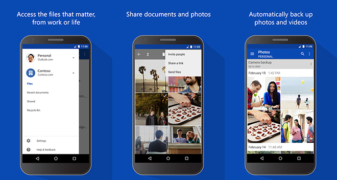 onedrive for android